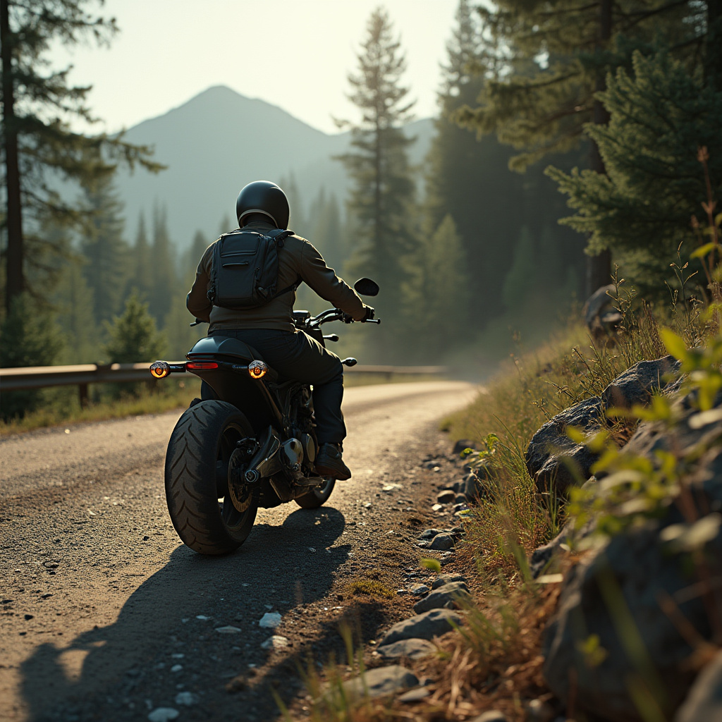 Motorcyclist Injured