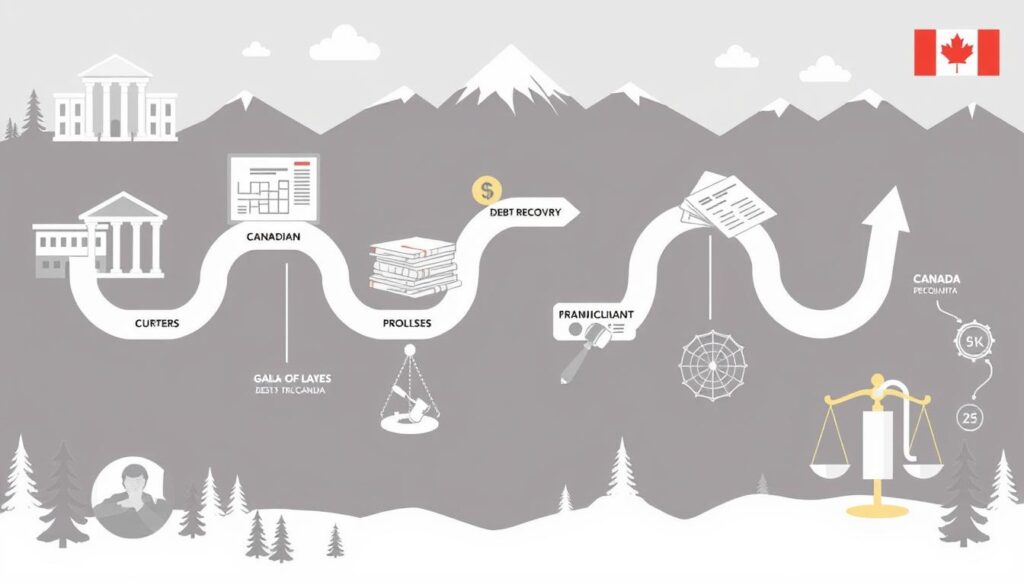 Debt recovery process in Canada