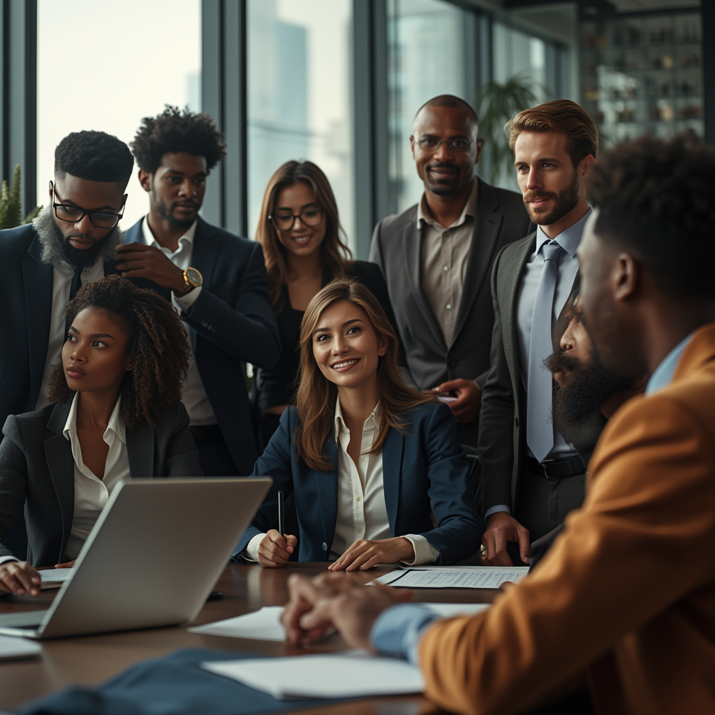 racialized employees career advancement